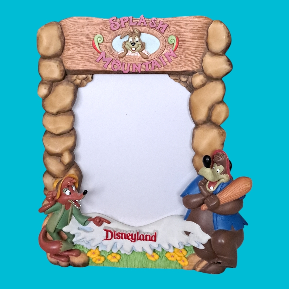 Splash Mountain Disneyland Photo Picture Frame Vintage